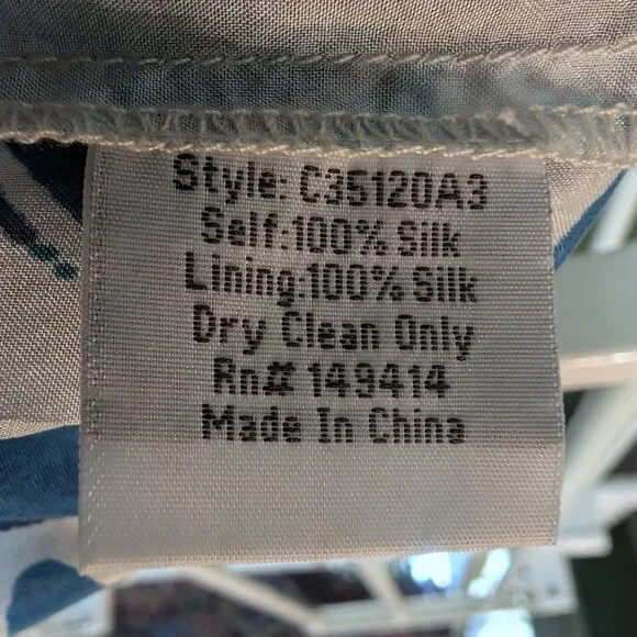 Johnny Was Dunas Patchwork Silk Dress SMALL NWOT - Picture 10 of 10